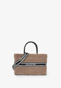 Valentino Bags JANE Shopper, Taupe/Nero – Vorderansicht