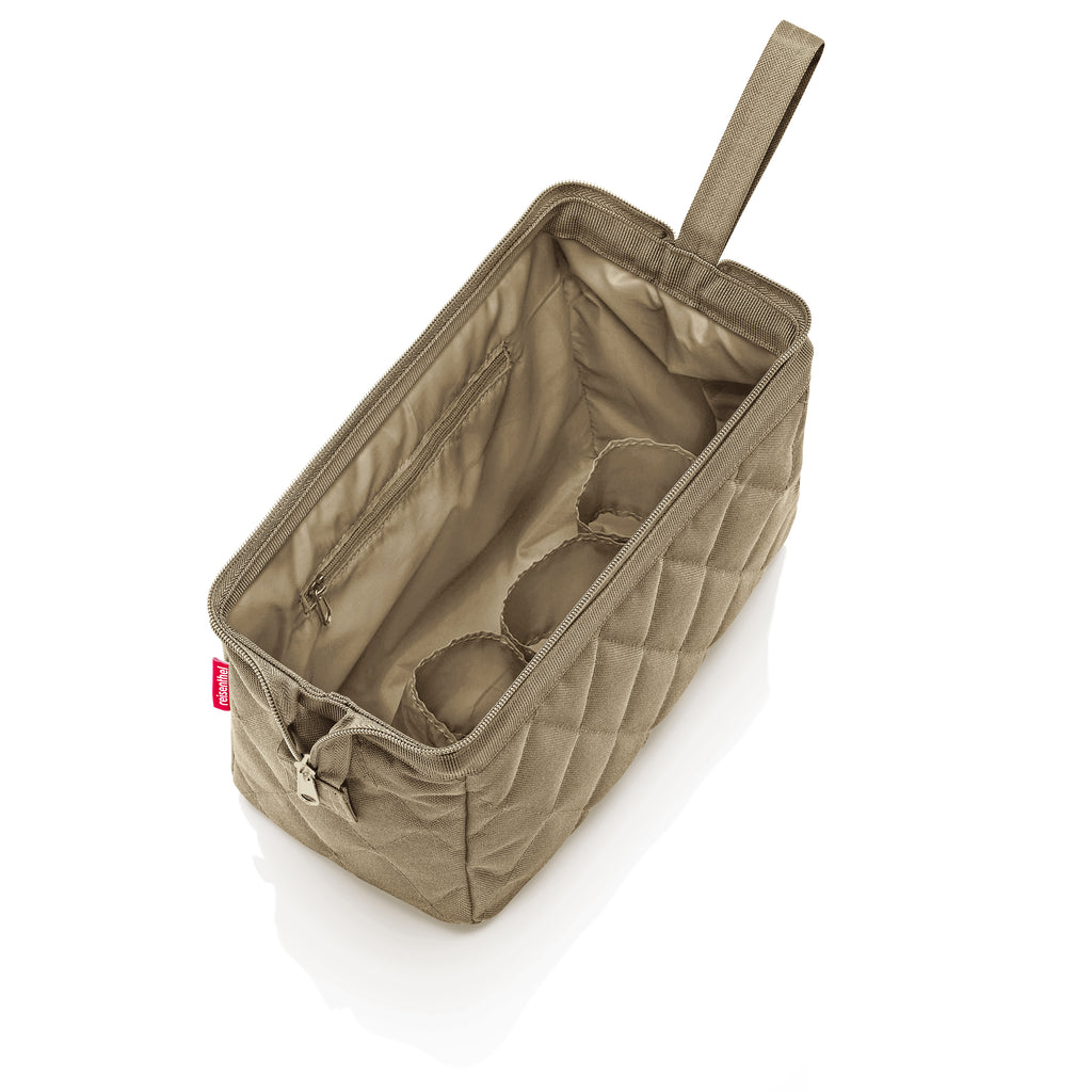 Reisenthel Travelcosmetic Kulturtasche, Rhombus Olive