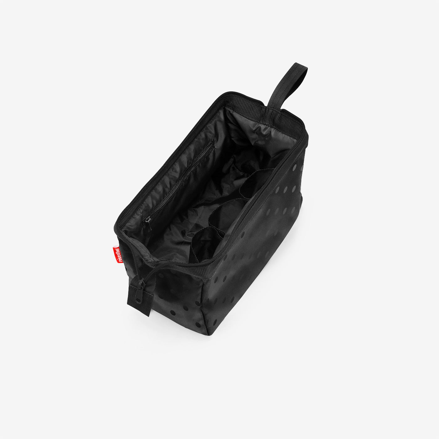 Reisenthel Travelcosmetic Kulturtasche, Glossy Dots Black – Produktansicht 3