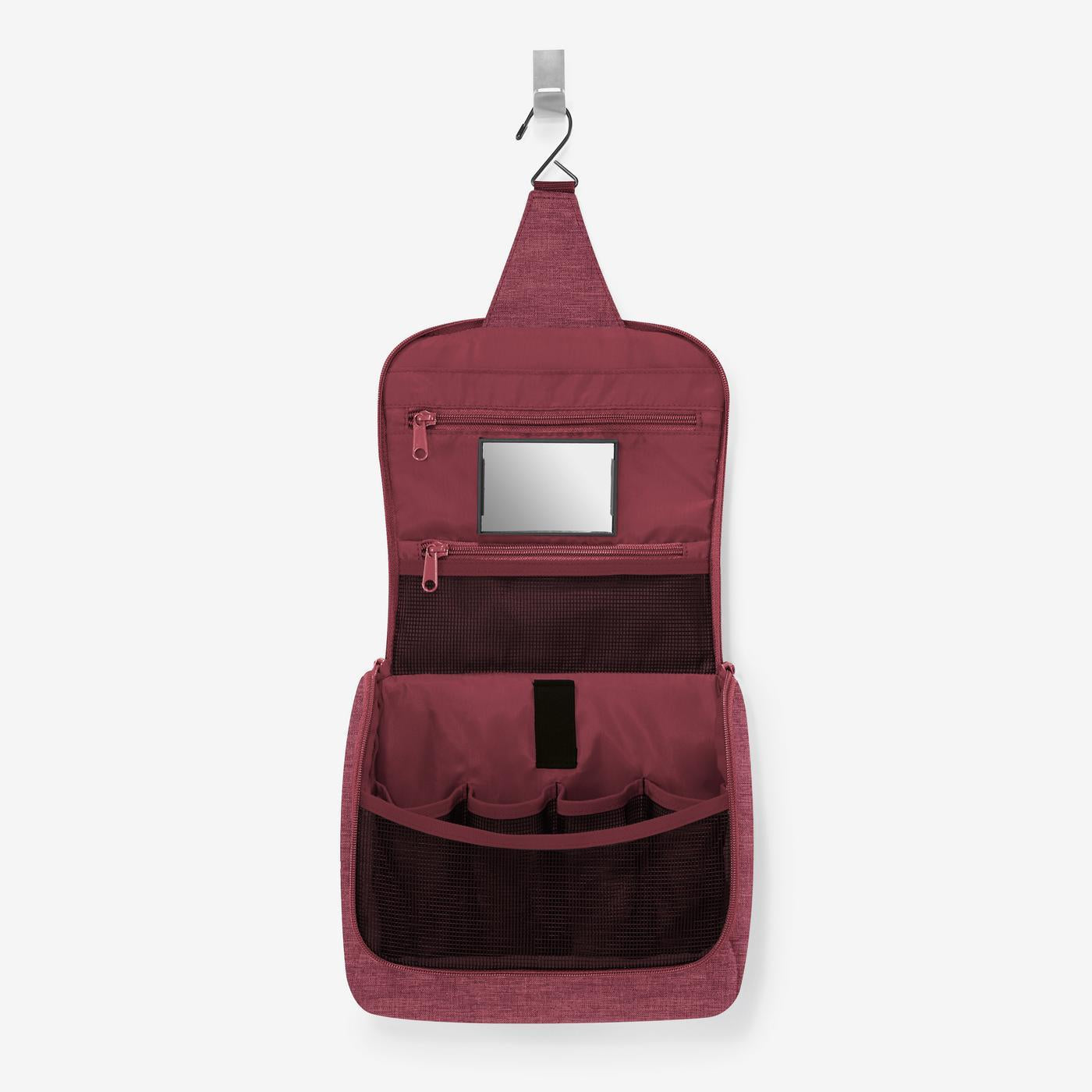 Reisenthel Toiletbag Kulturtasche, Twist Maroon – Produktansicht 5