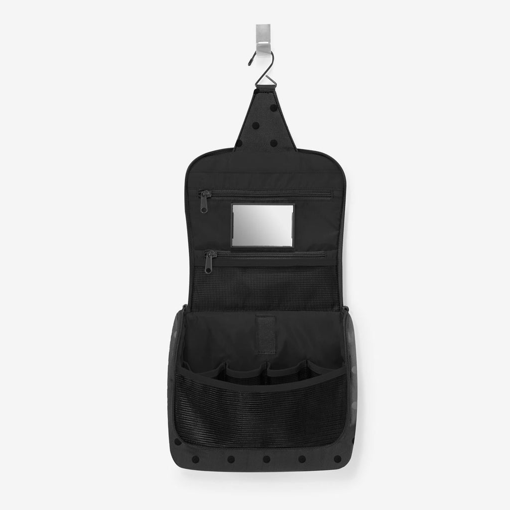 Reisenthel Toiletbag Kulturtasche, Glossy Dots Black – Produktansicht 5