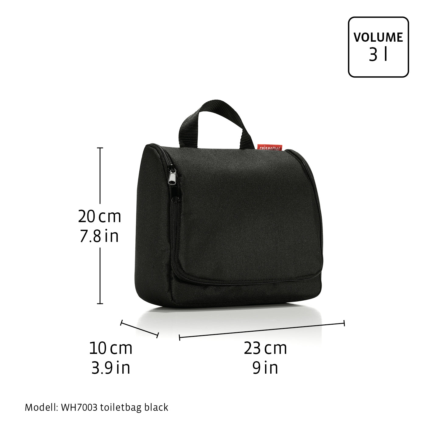 Reisenthel Toiletbag Kulturtasche, Twist Maroon – Produktansicht 6
