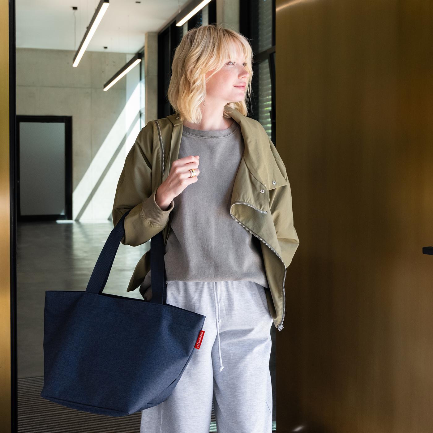Reisenthel Shopper M, Twist Navy – Produktansicht 3