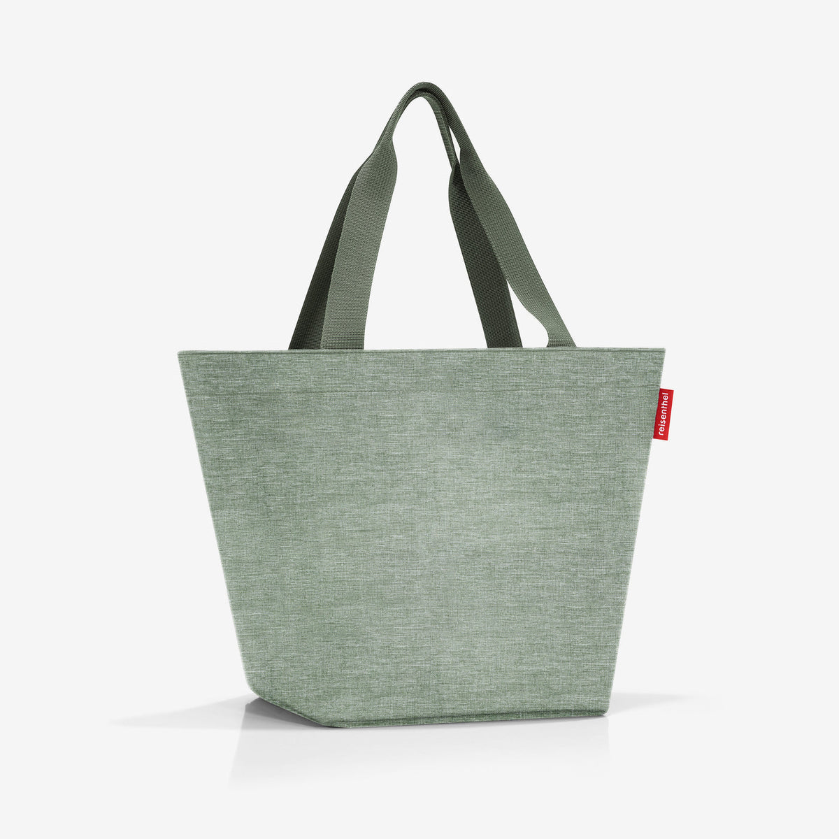 Reisenthel shopper M twist sage – schräge Produktansicht