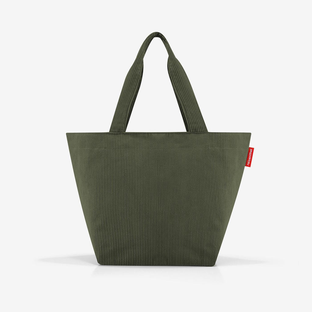 Reisenthel Shopper M, Cord Dark Matcha