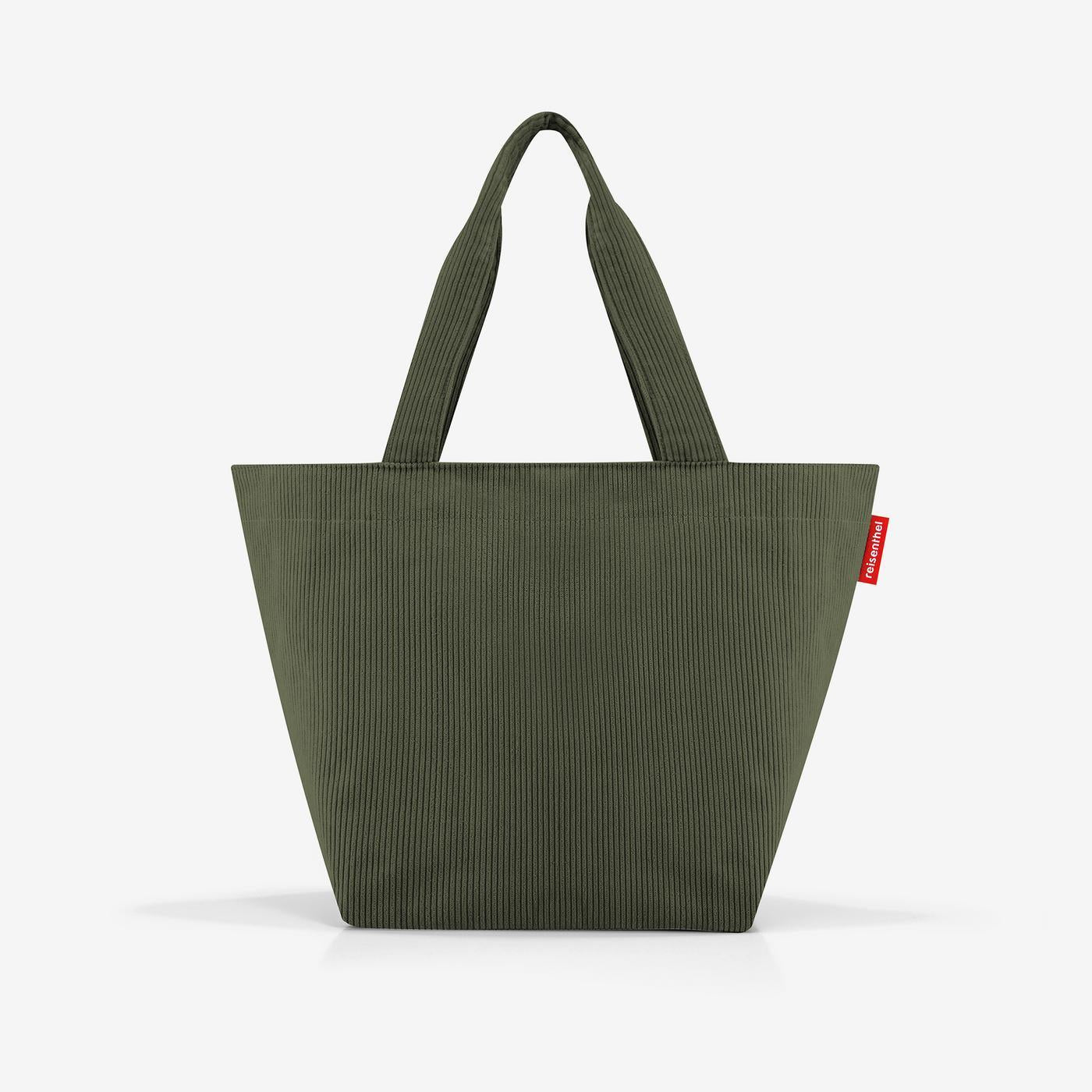 Reisenthel Shopper M, Cord Dark Matcha
