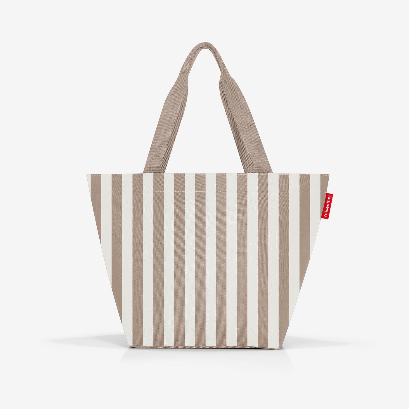 Reisenthel Shopper M, Summerstripes Coffee