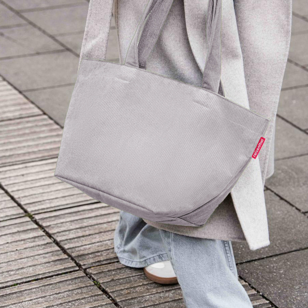 Reisenthel Shopper M, Cord Grey – Produktansicht 3