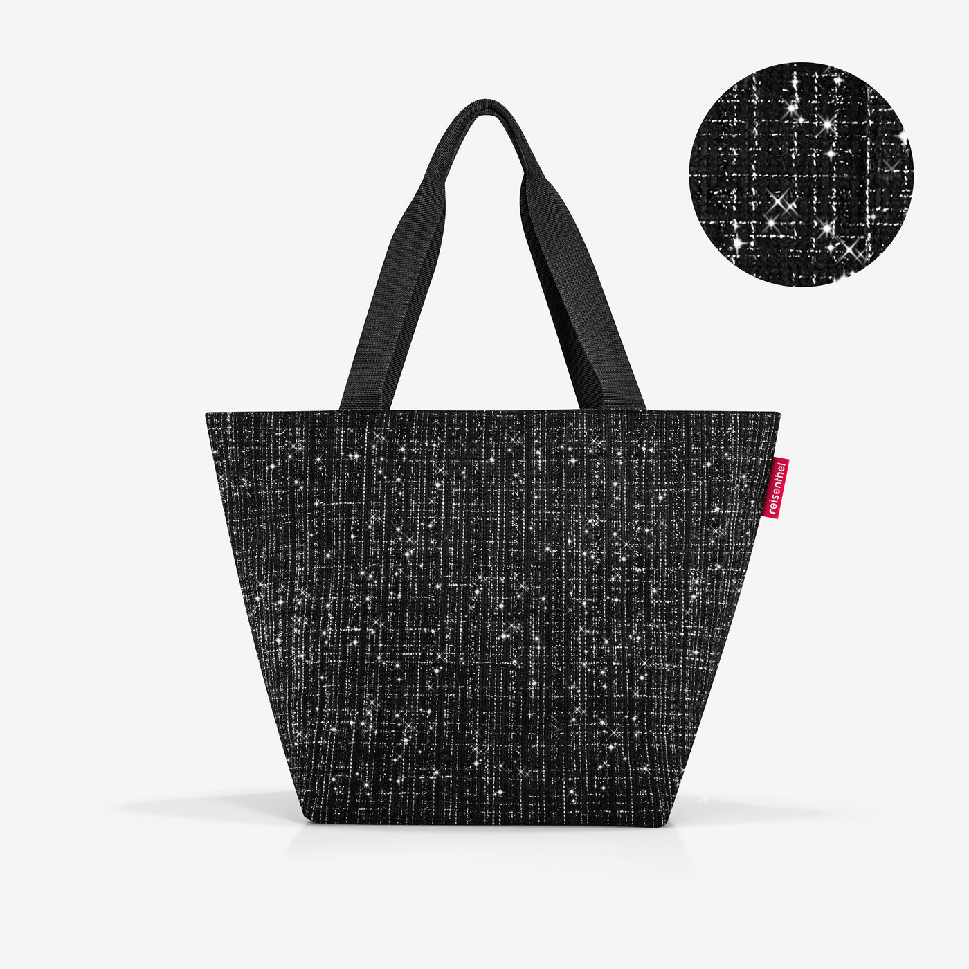 Reisenthel Shopper M, Bouclé Black