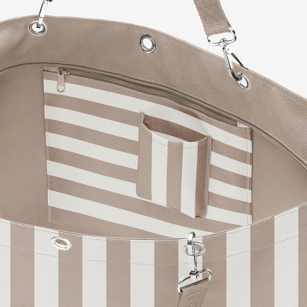 Reisenthel Shopper XL, Summerstripes Coffee – Produktansicht 6