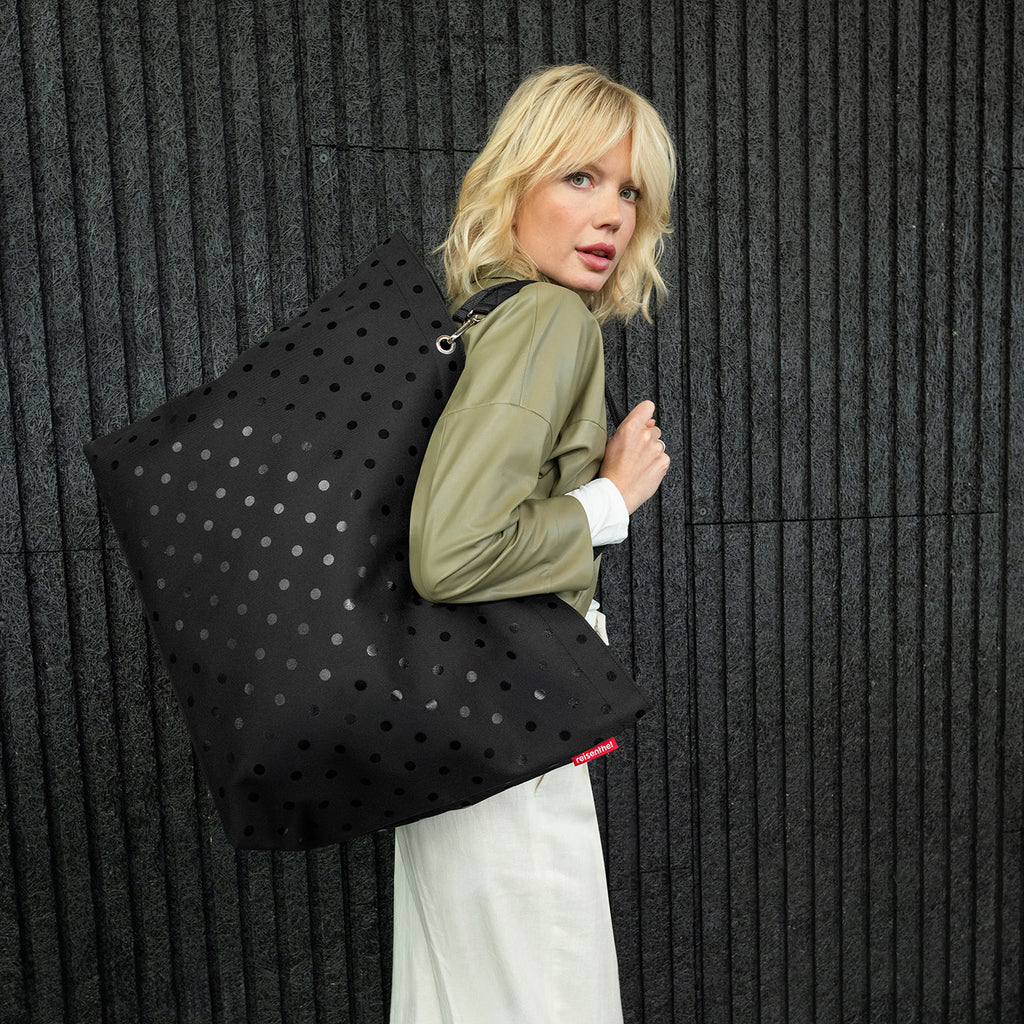 Reisenthel Shopper XL, Glossy Dots Black – Produktansicht 2