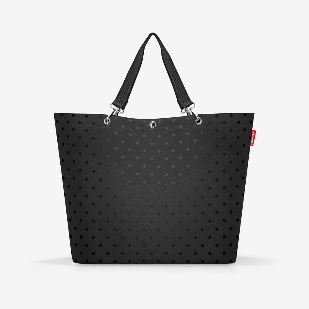 Reisenthel Shopper XL, Glossy Dots Black