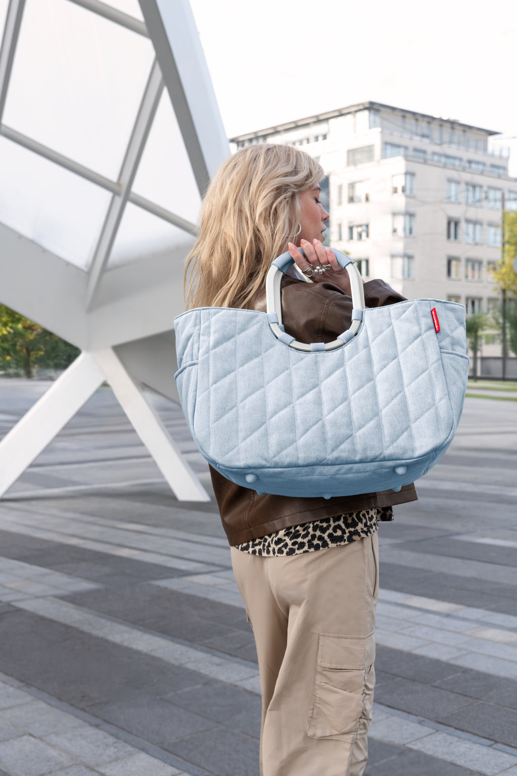Reisenthel Reisenthel loopshopper L, rhombus denim rhombus denim · Bild 22