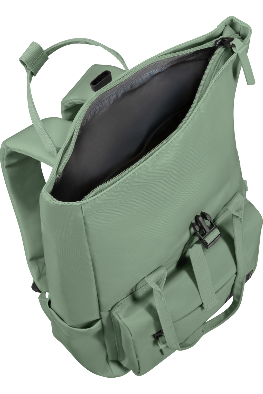 American Tourister URBAN GROOVE Rucksack, Urban Green – Produktansicht 3