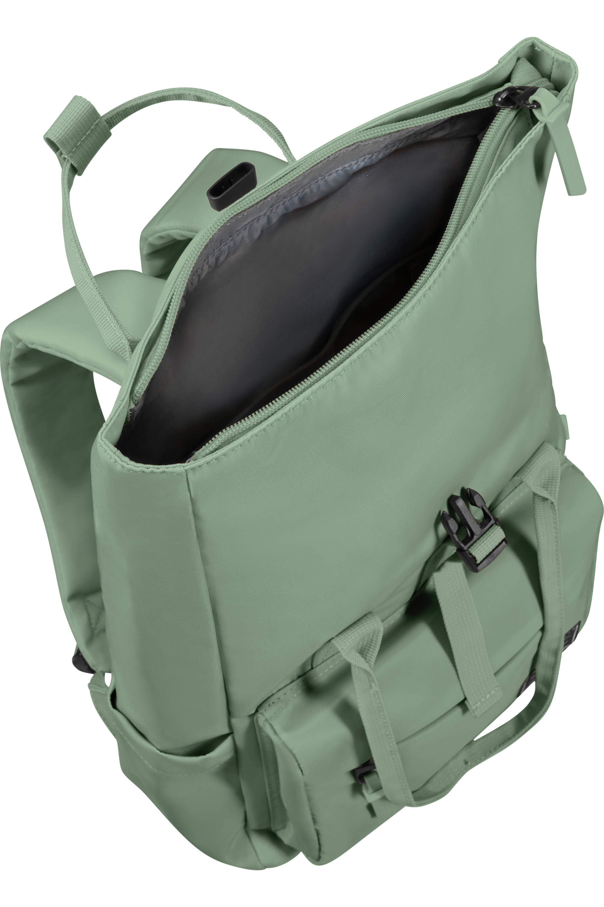 American Tourister URBAN GROOVE Rucksack, Urban Green – Produktansicht 3