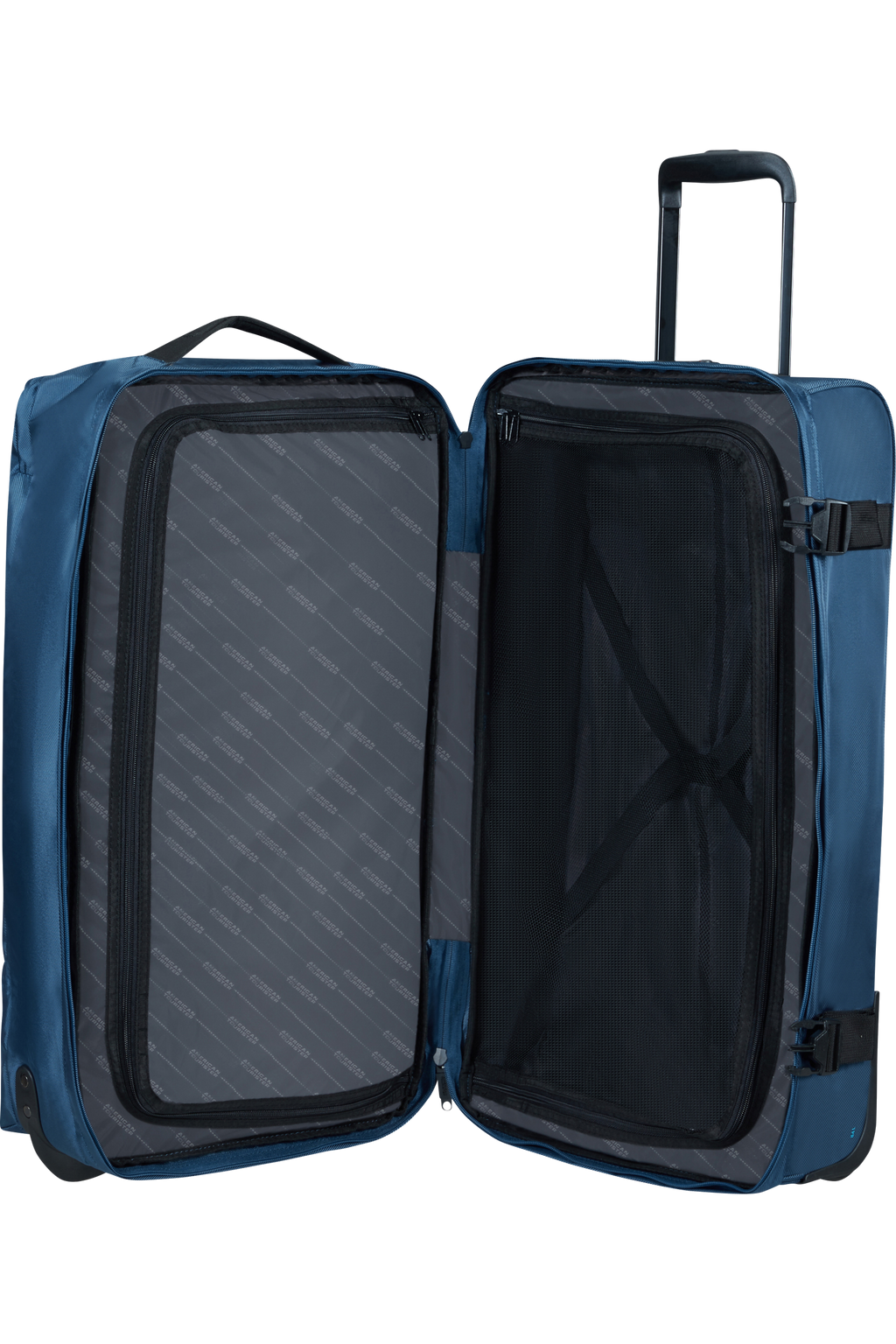 American Tourister URBAN TRACK Rollenreisetasche M, Combat Navy – Produktansicht 3