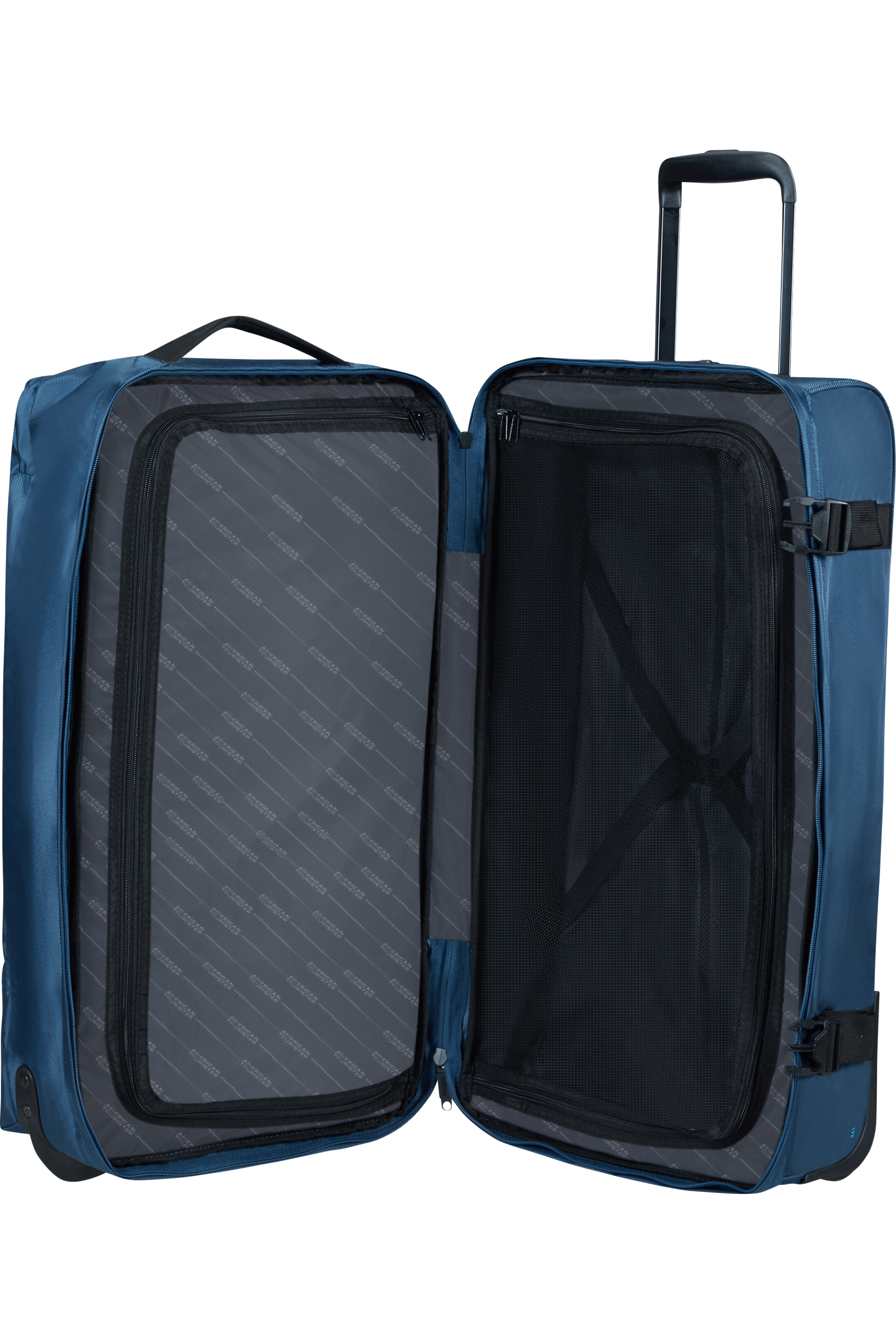 American Tourister URBAN TRACK Rollenreisetasche M, Combat Navy – Produktansicht 3
