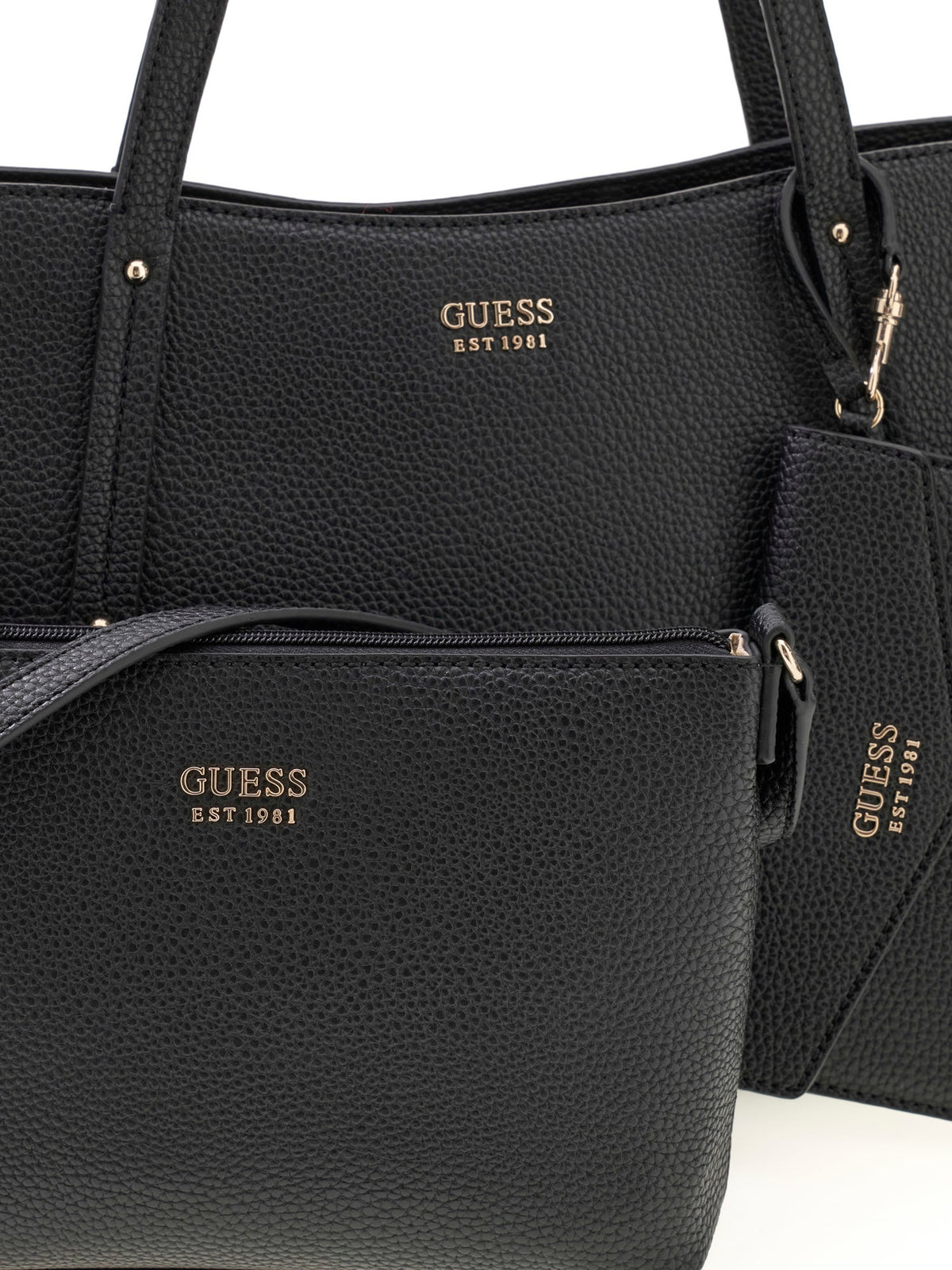 GUESS Accessories GUESS Damen-Shopper Brenton Top Zip Tote – Black BLACK · Bild 5