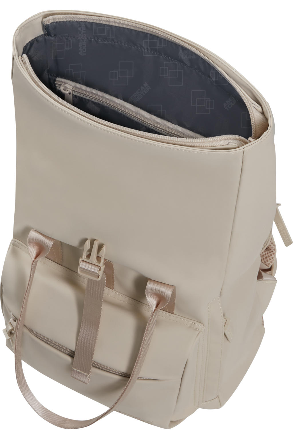 American Tourister URBAN GROOVE Rucksack, Beige – Produktansicht 3