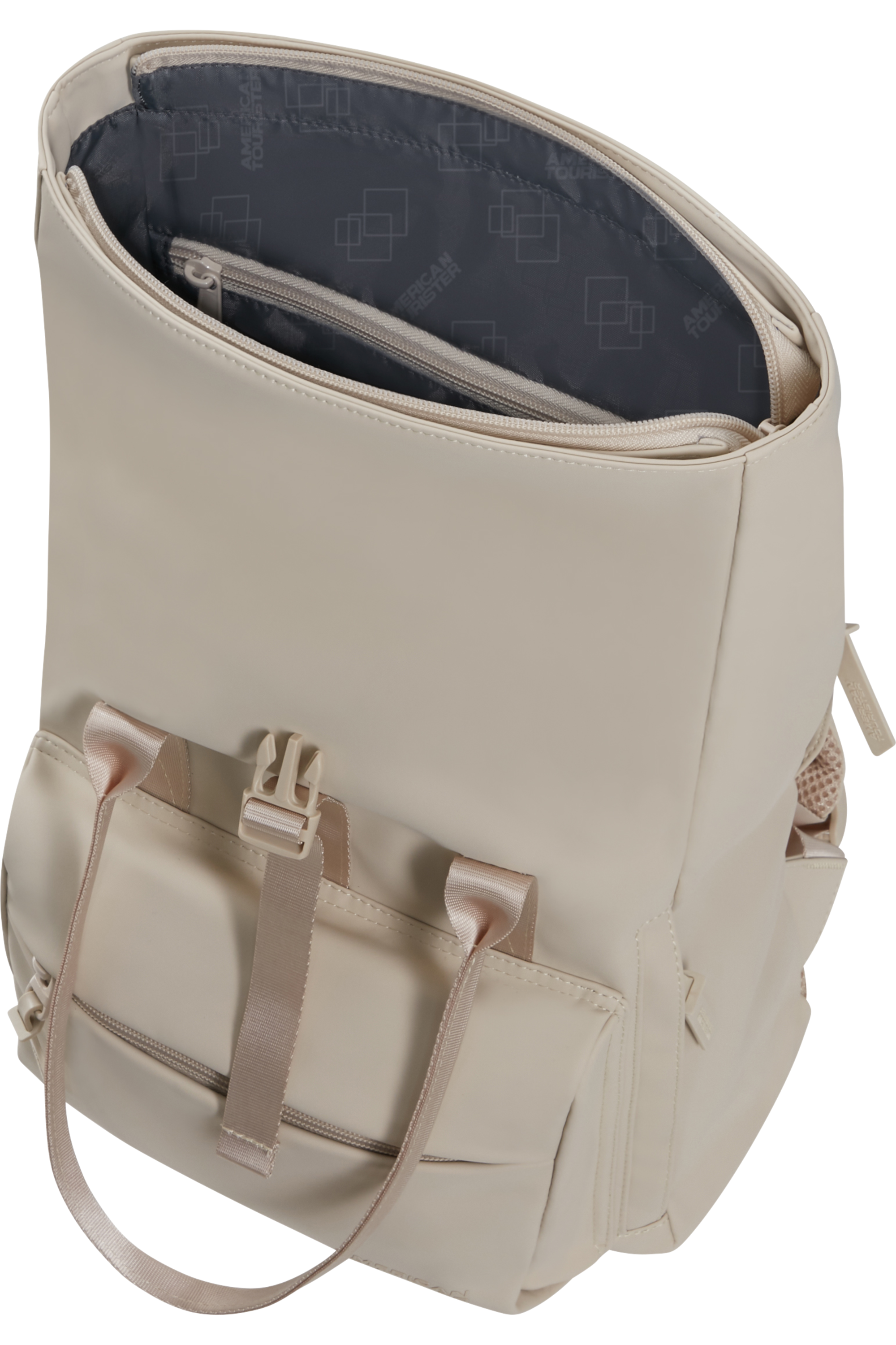 American Tourister URBAN GROOVE Rucksack, Beige – Produktansicht 3