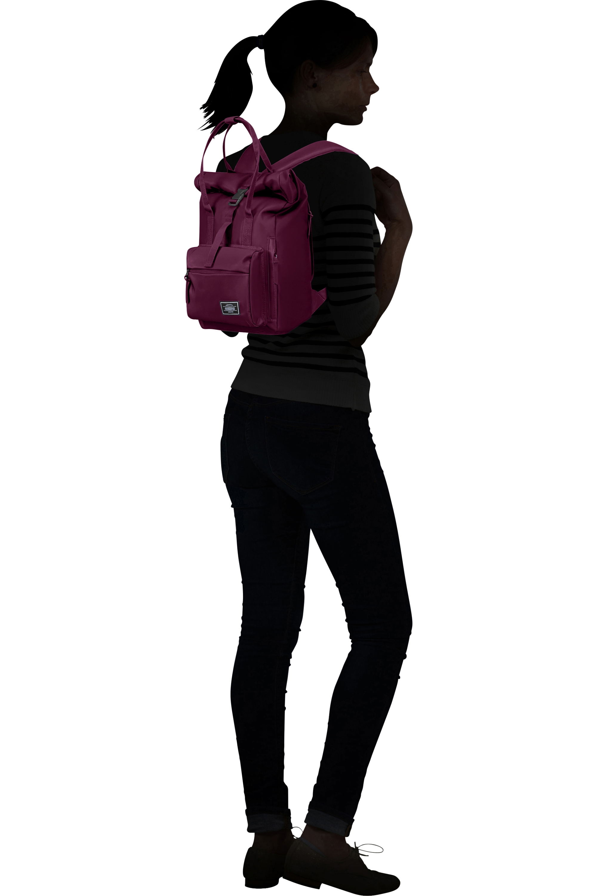 American Tourister URBAN GROOVE Rucksack, Wild Cherry – Produktansicht 2