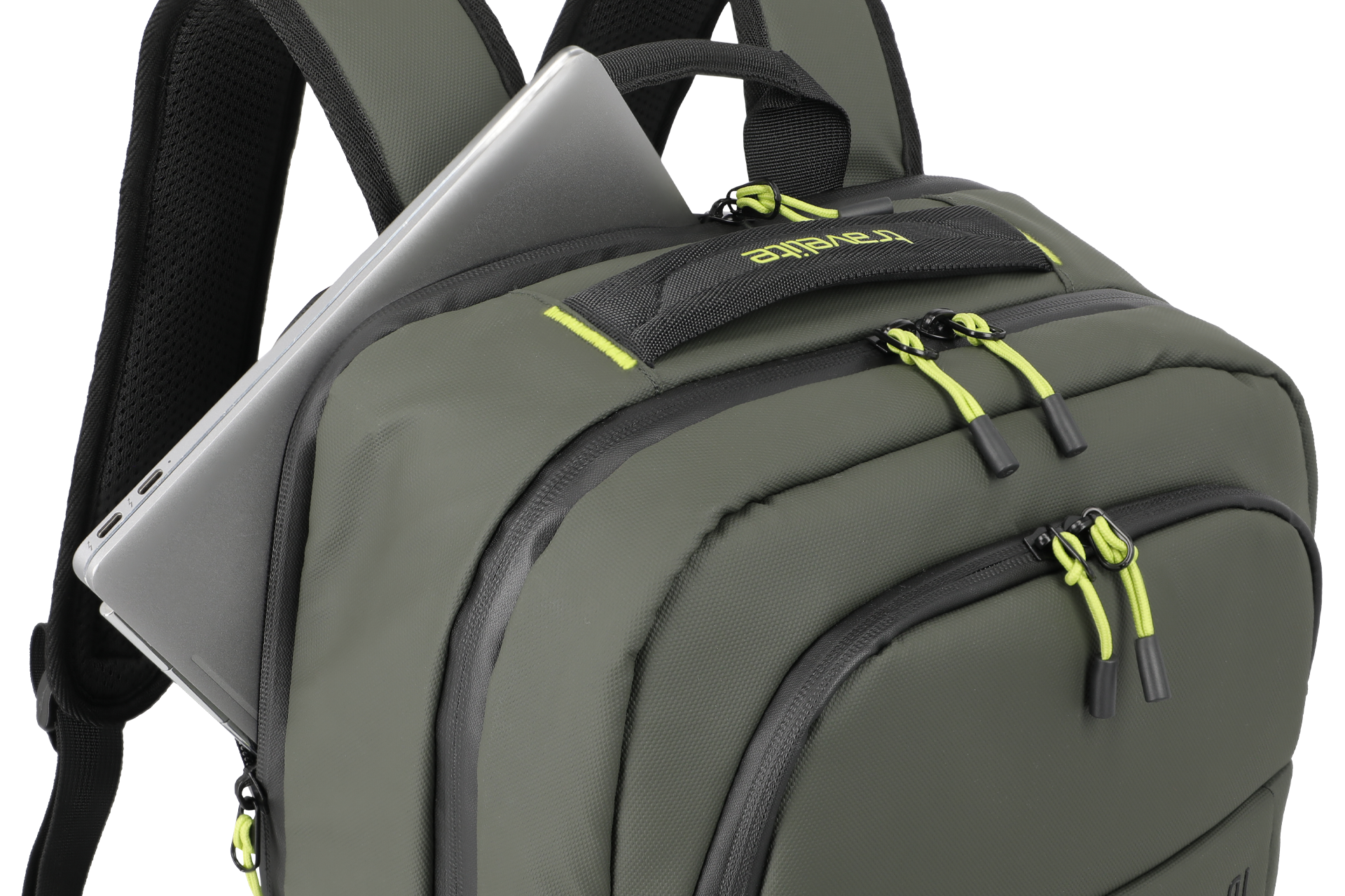 Travelite BRIIZE Rucksack M, Khaki – Produktansicht 10