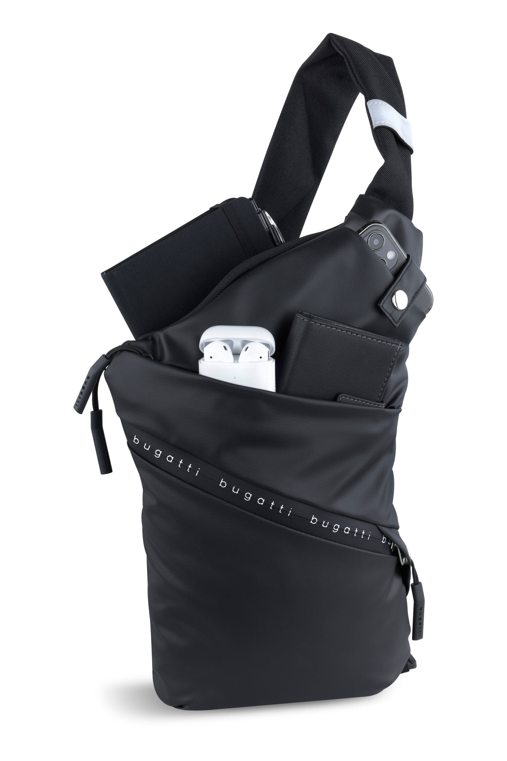 Bugatti Blanc de Light Body Safe Tasche, schwarz – Ansicht 1