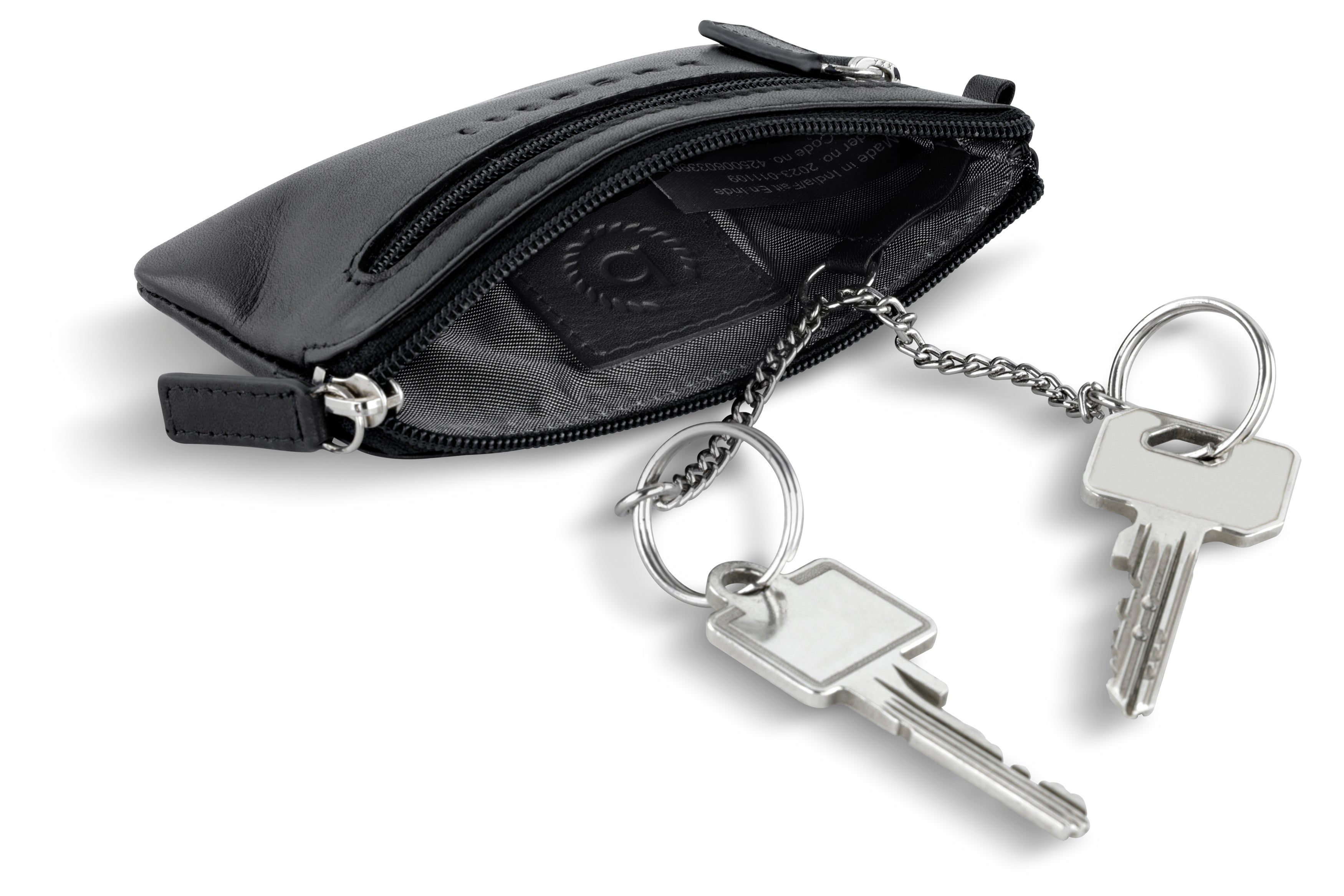 Bugatti Primo Schlüsseletui, schwarz – Ansicht 1