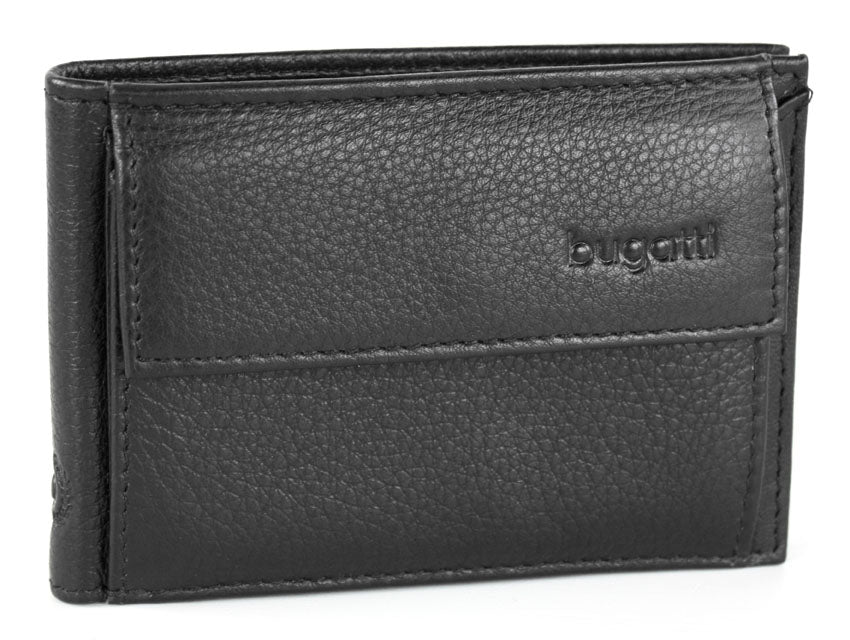 Bugatti Sempre Scheintasche, klein (4 CC), schwarz – Ansicht 1