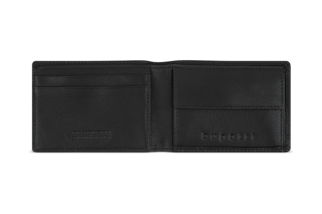 Bugatti Black Magic Minibörse, schwarz – Ansicht 1