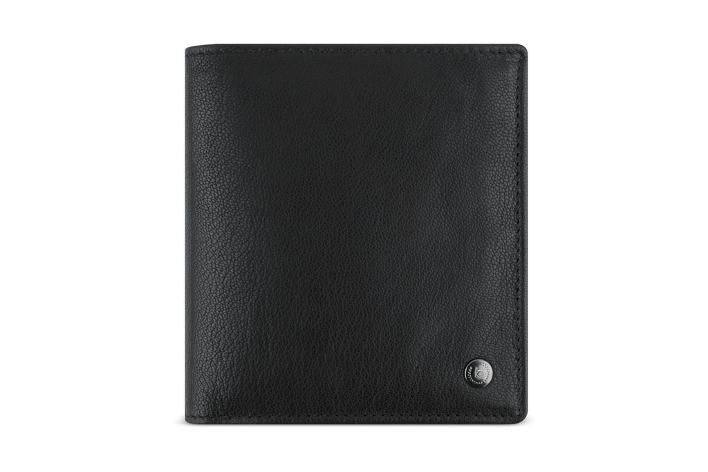 Bugatti Black Magic Hochformatbörse, schwarz – Ansicht 2