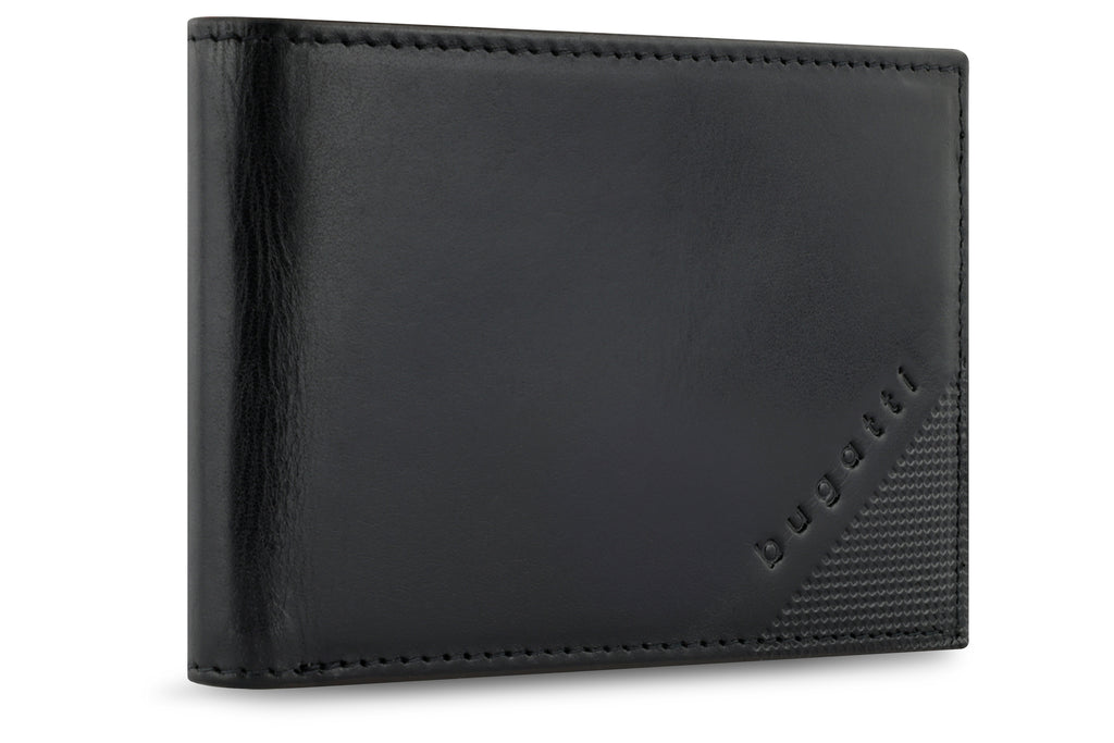Bugatti Nobile Minibörse, schwarz – Ansicht 3