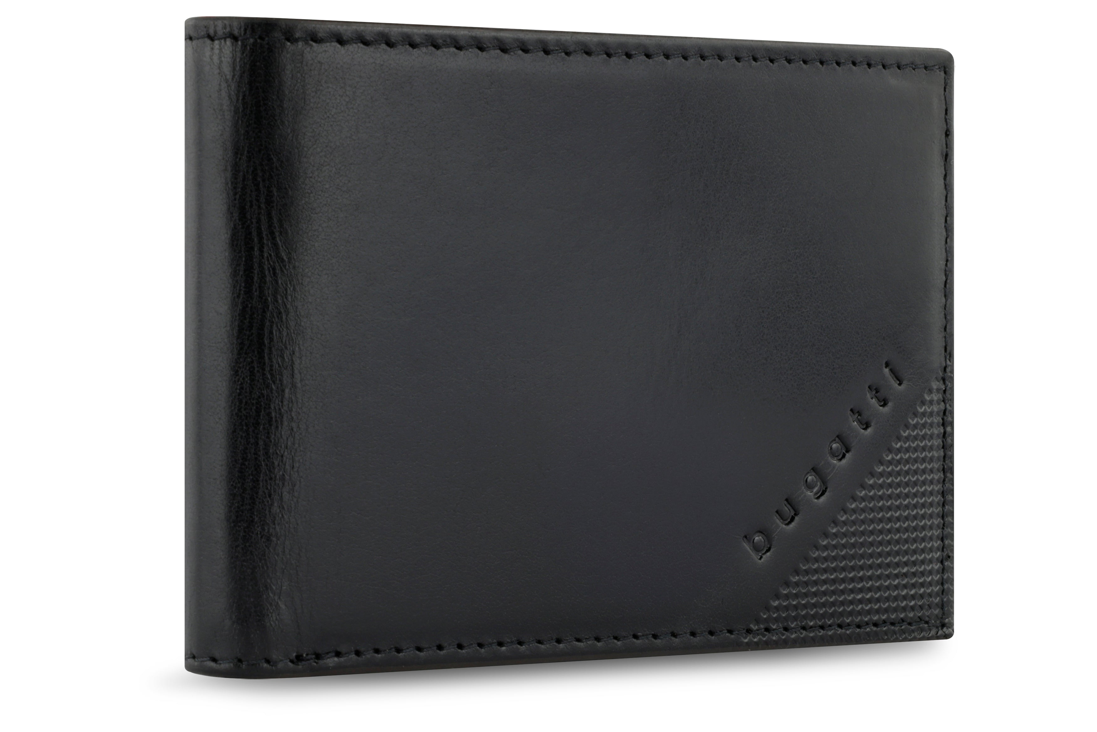 Bugatti Nobile Minibörse, schwarz – Ansicht 3