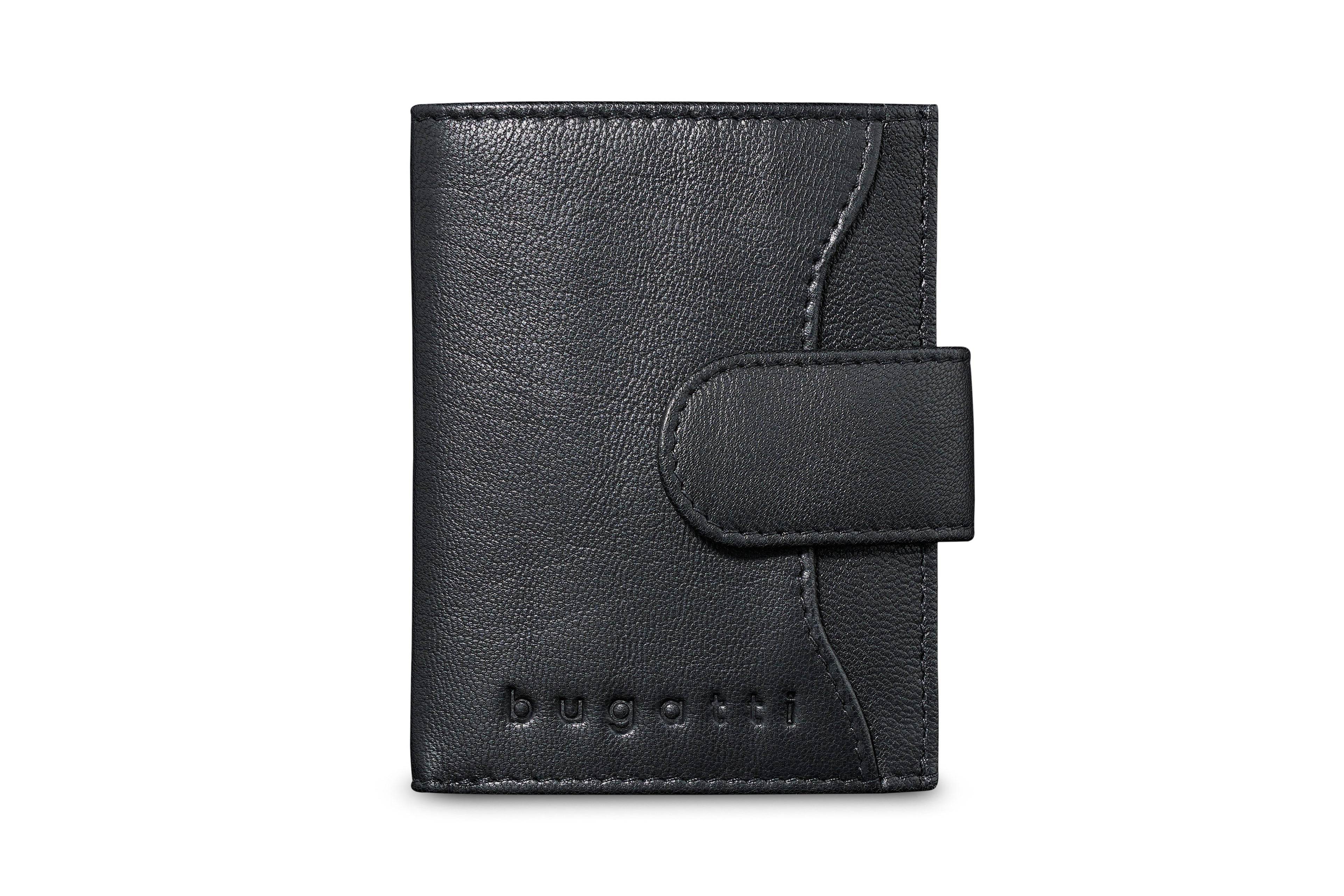 Bugatti Secure Smart RFID Kreditkartenetui, schwarz – Ansicht 2