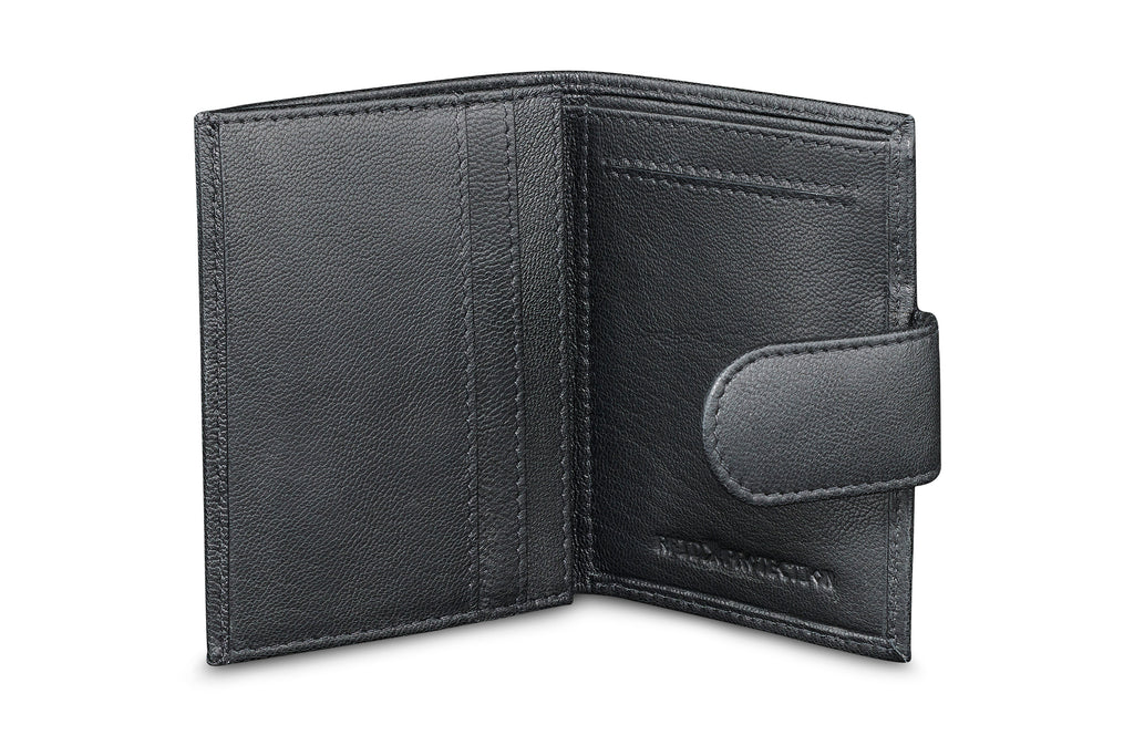 Bugatti Secure Smart RFID Kreditkartenetui, schwarz – Ansicht 1