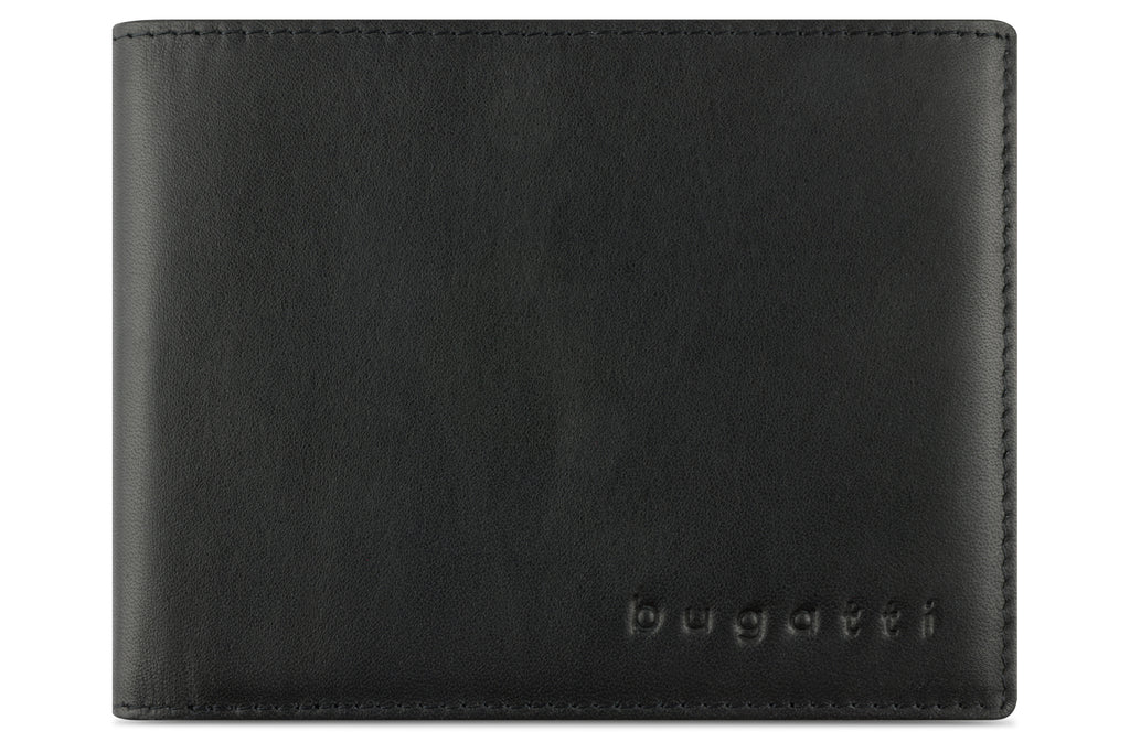 Bugatti Super Slim Scheintasche Querformat, schwarz – Ansicht 2