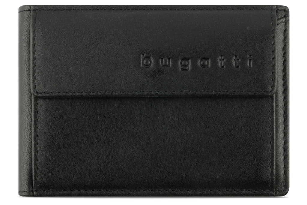 Bugatti Super Slim Mini-Scheintasche, schwarz – Ansicht 2