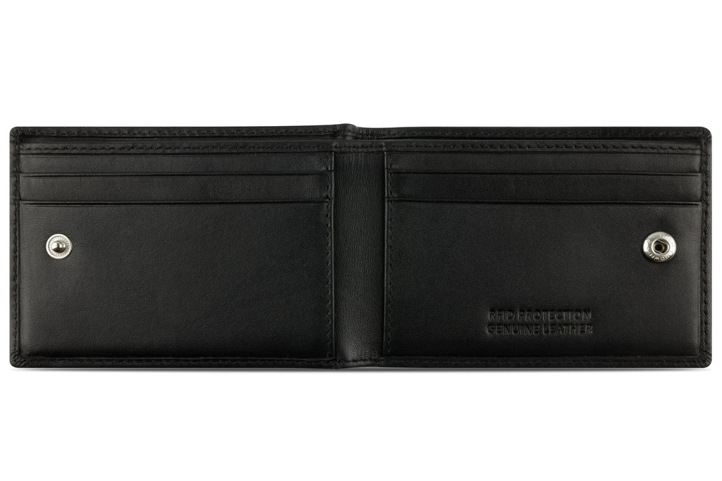 Bugatti Super Slim Mini-Scheintasche, schwarz – Ansicht 1