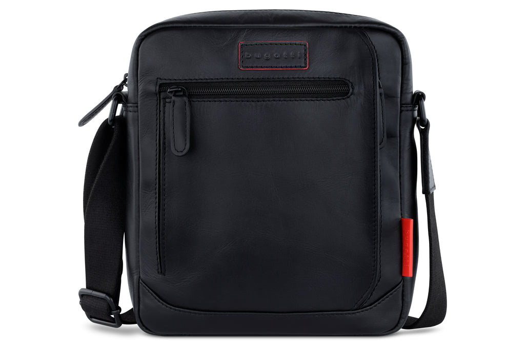 Bugatti Clark Schultertasche, schwarz – Ansicht 2