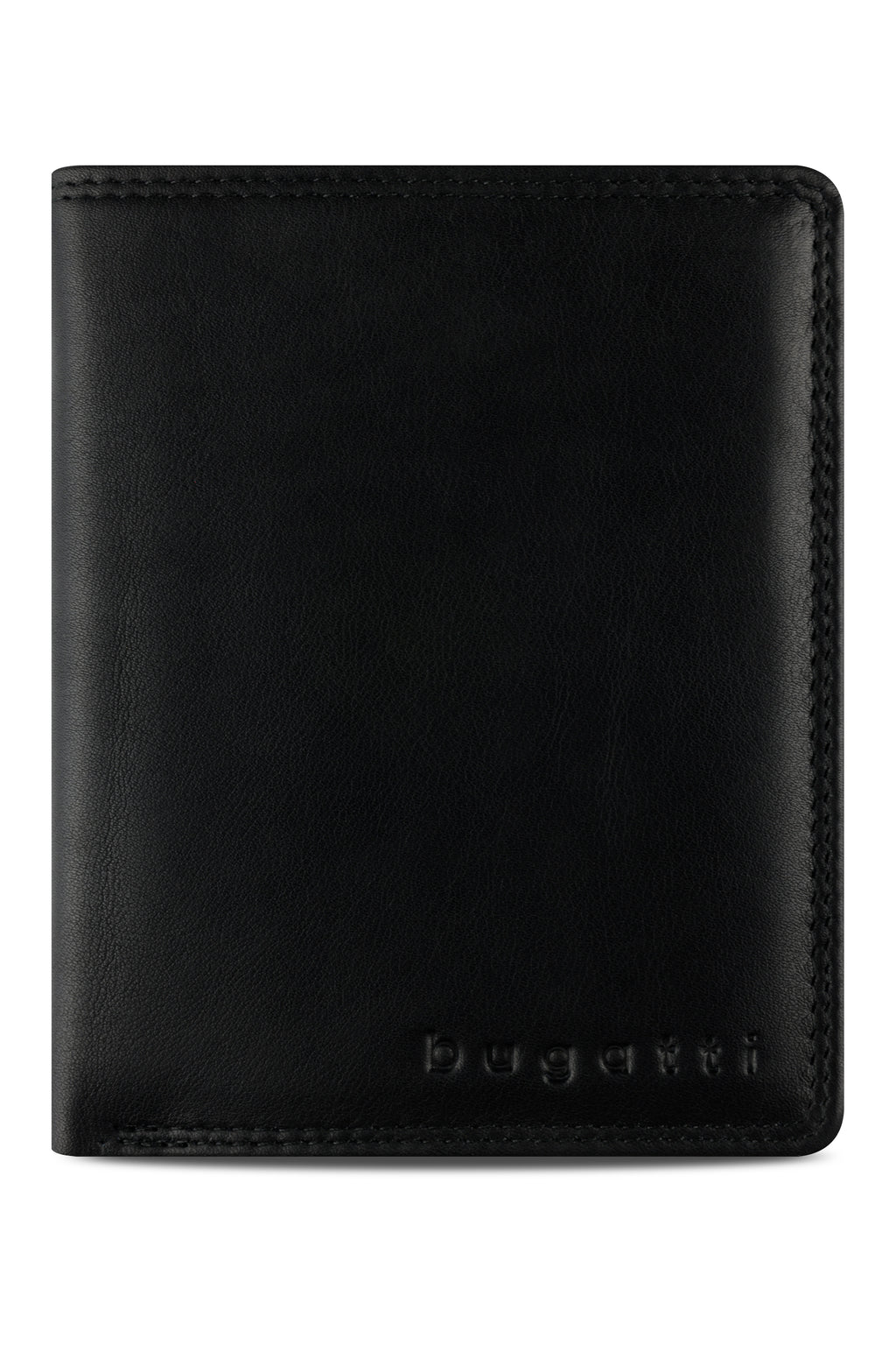 Bugatti Simbiosi Hochformatbörse mit RV-Fach (8 CC), schwarz – Ansicht 2