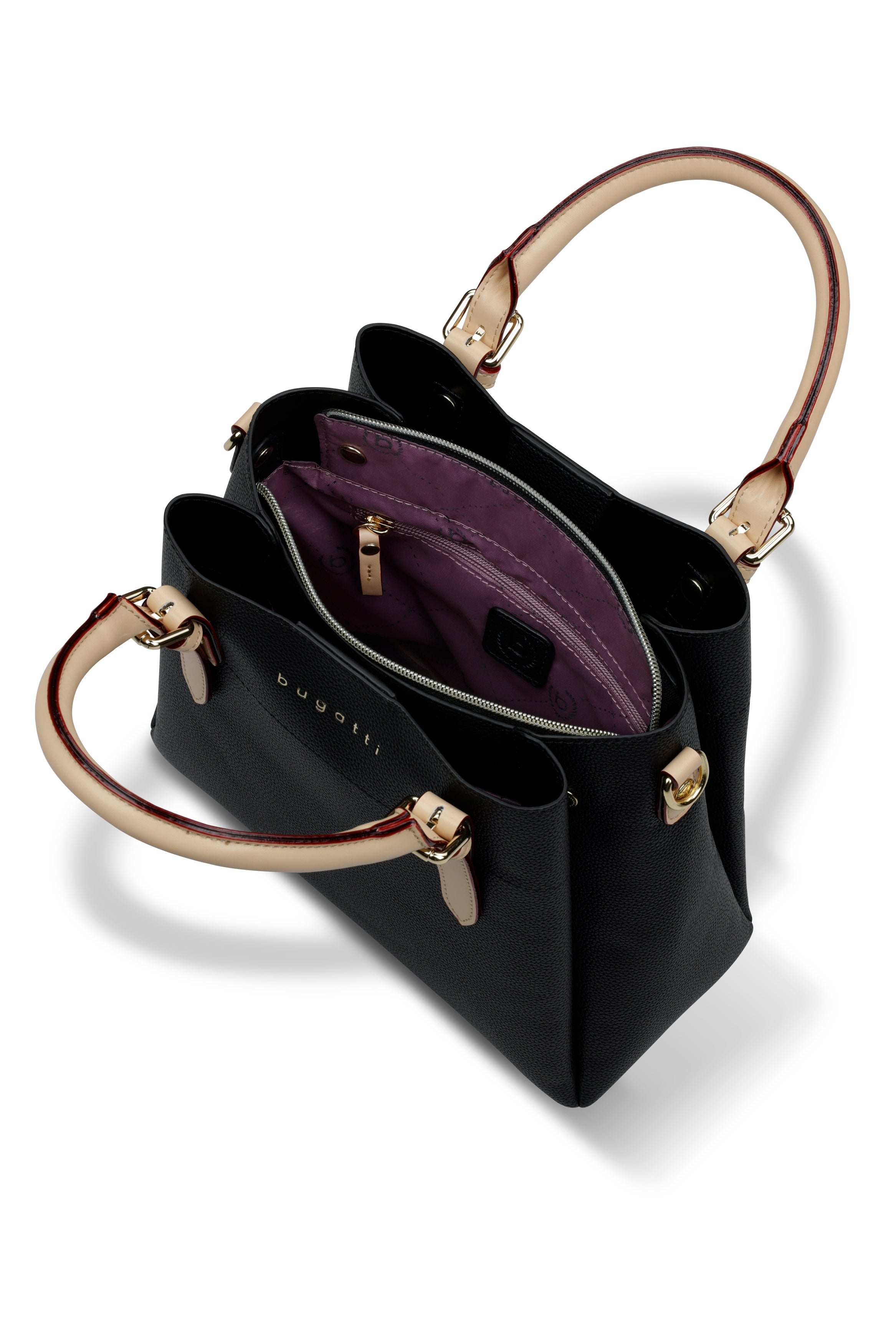 Bugatti Ella Kurzgrifftasche M, schwarz – Ansicht 5