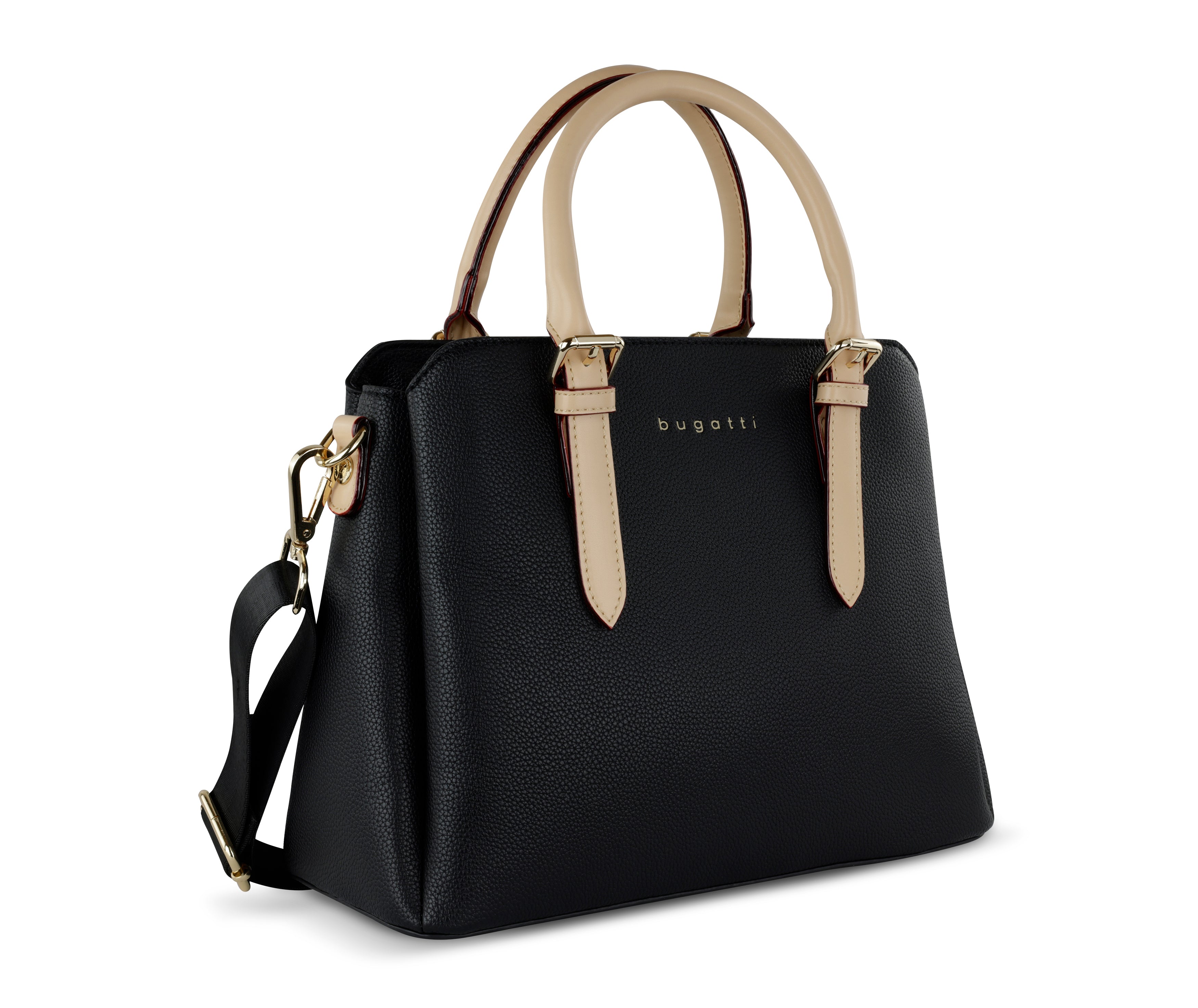 Bugatti Ella Handtasche M, schwarz – Ansicht 3