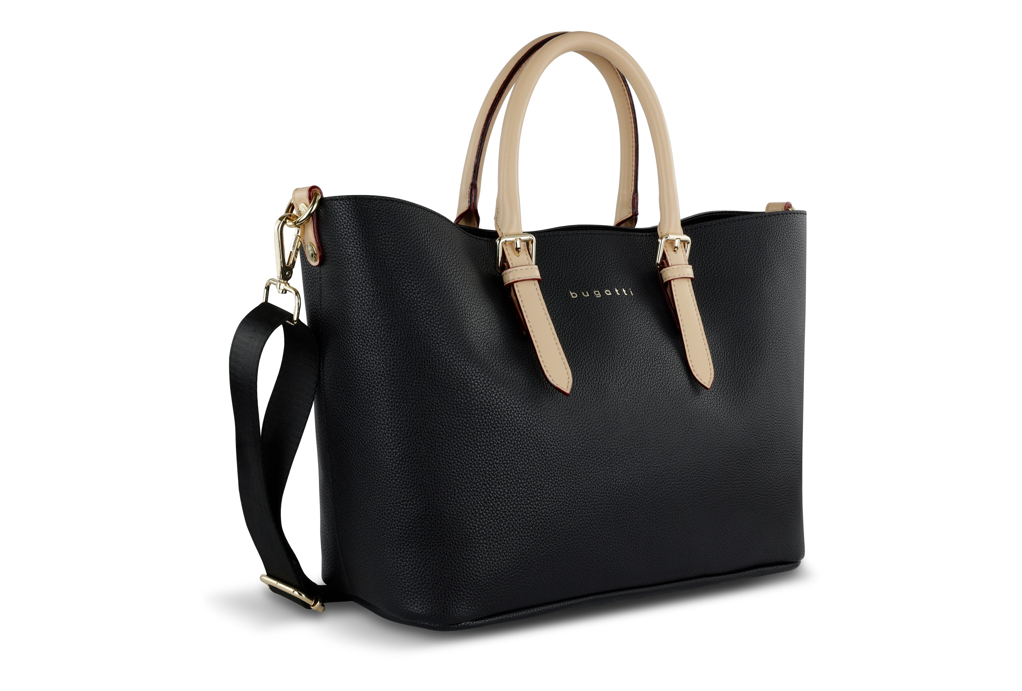 Bugatti Ella Shopper M, schwarz – Ansicht 3