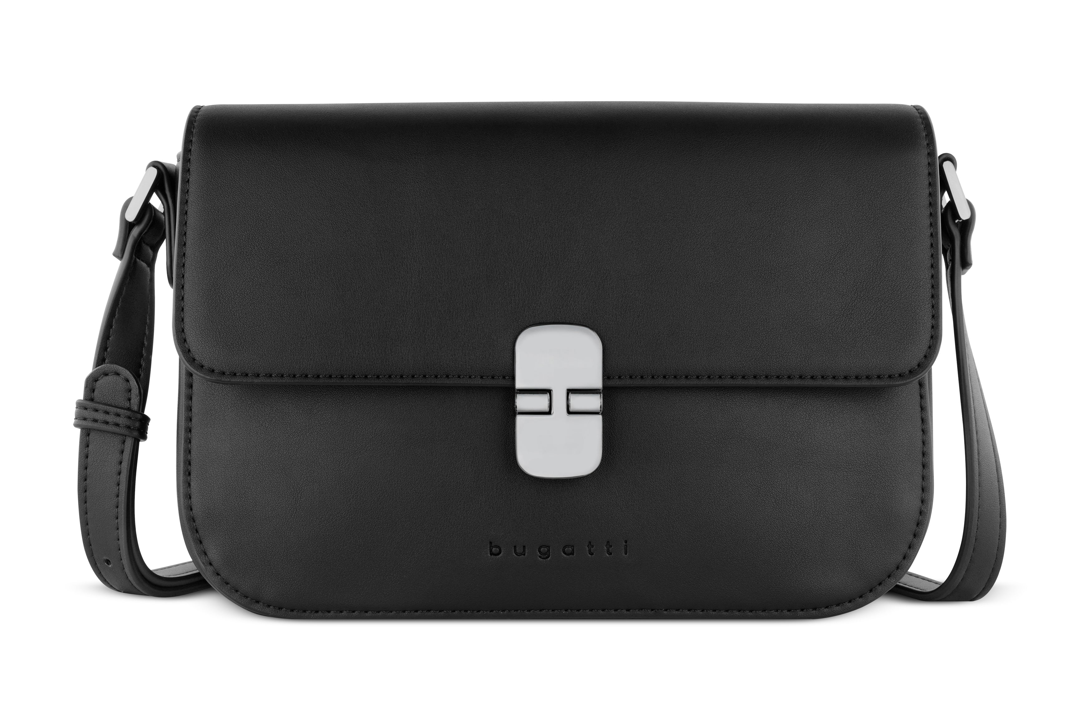 Bugatti Nela Schultertasche M, schwarz – Ansicht 2