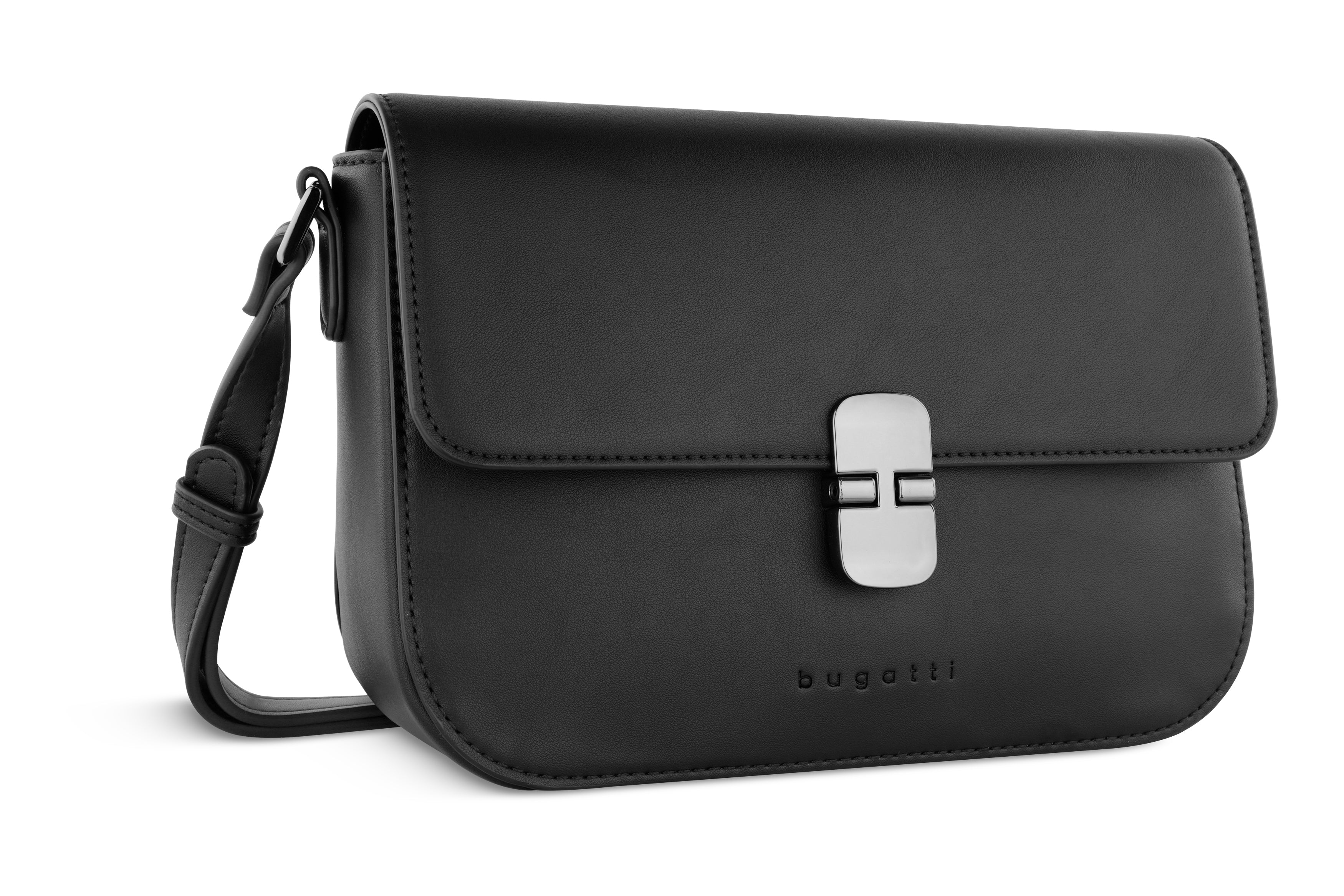 Bugatti Nela Schultertasche M, schwarz – Ansicht 3