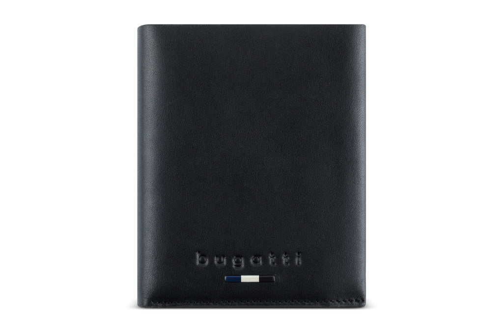 Bugatti Romeo Hochformatbörse, schwarz – Ansicht 2