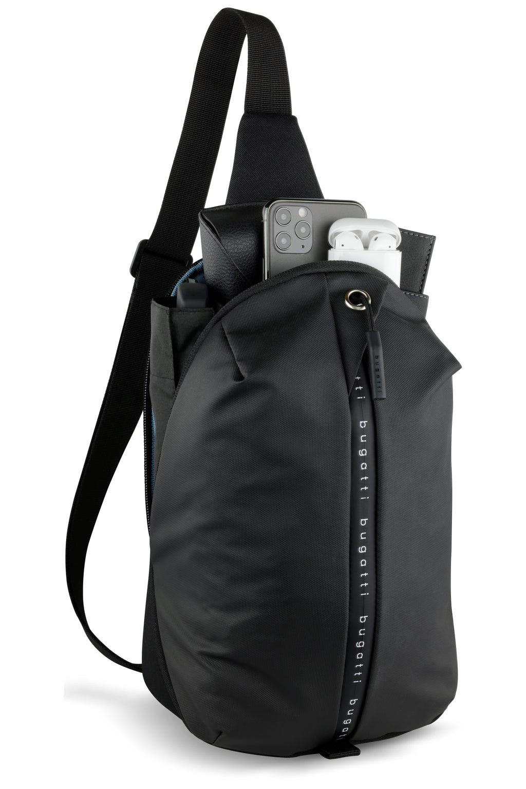 Bugatti Crossbody Blanc De Light Umhängetasche, schwarz – Ansicht 1