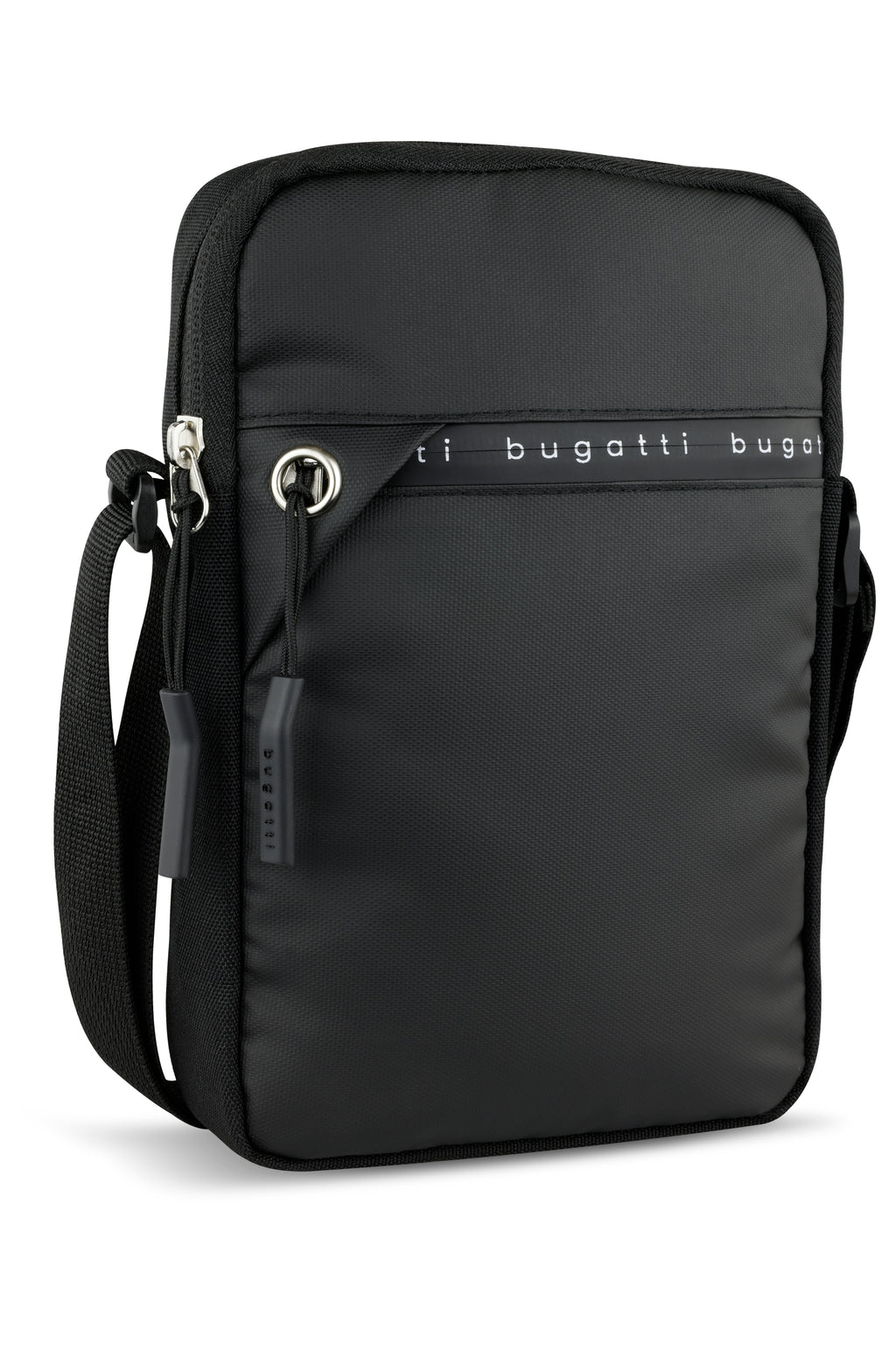 Bugatti Reporter Blanc De Light Schultertasche, klein, schwarz – Ansicht 3