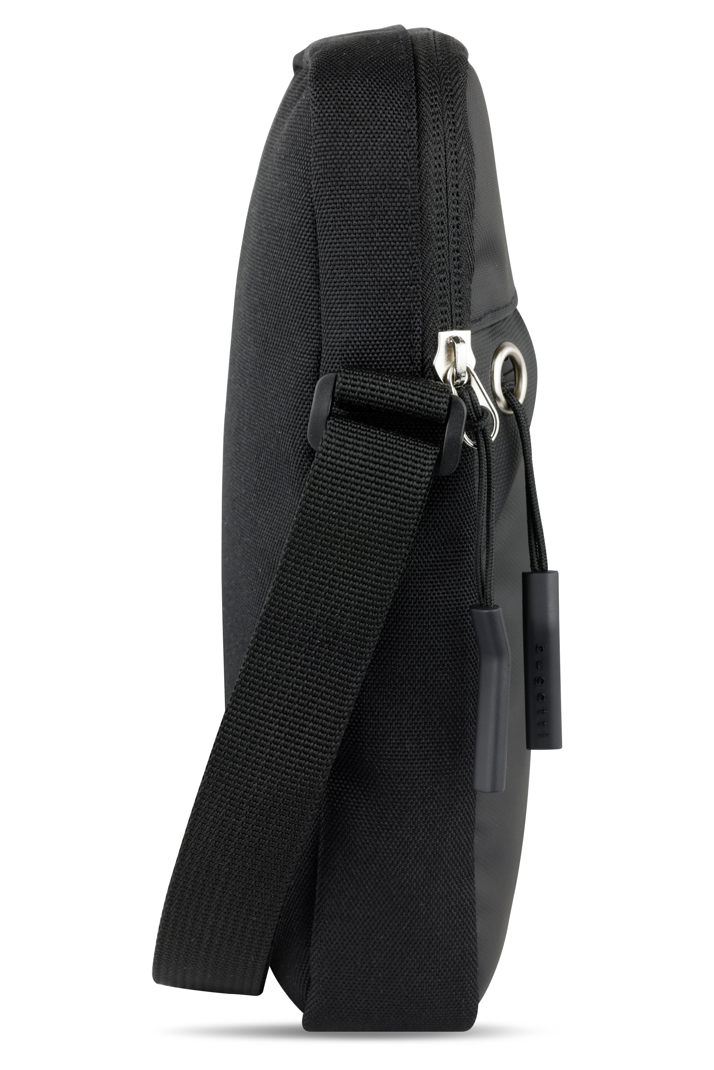 Bugatti Reporter Blanc De Light Schultertasche, klein, schwarz – Ansicht 5
