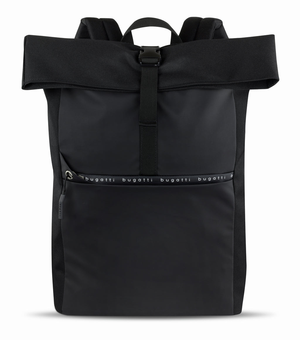 Bugatti Backpack Blanc De Light Roll-Rucksack, schwarz – Ansicht 2